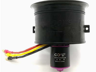 Powerfun 64mm 11 Blade 3500KV 4S EDF